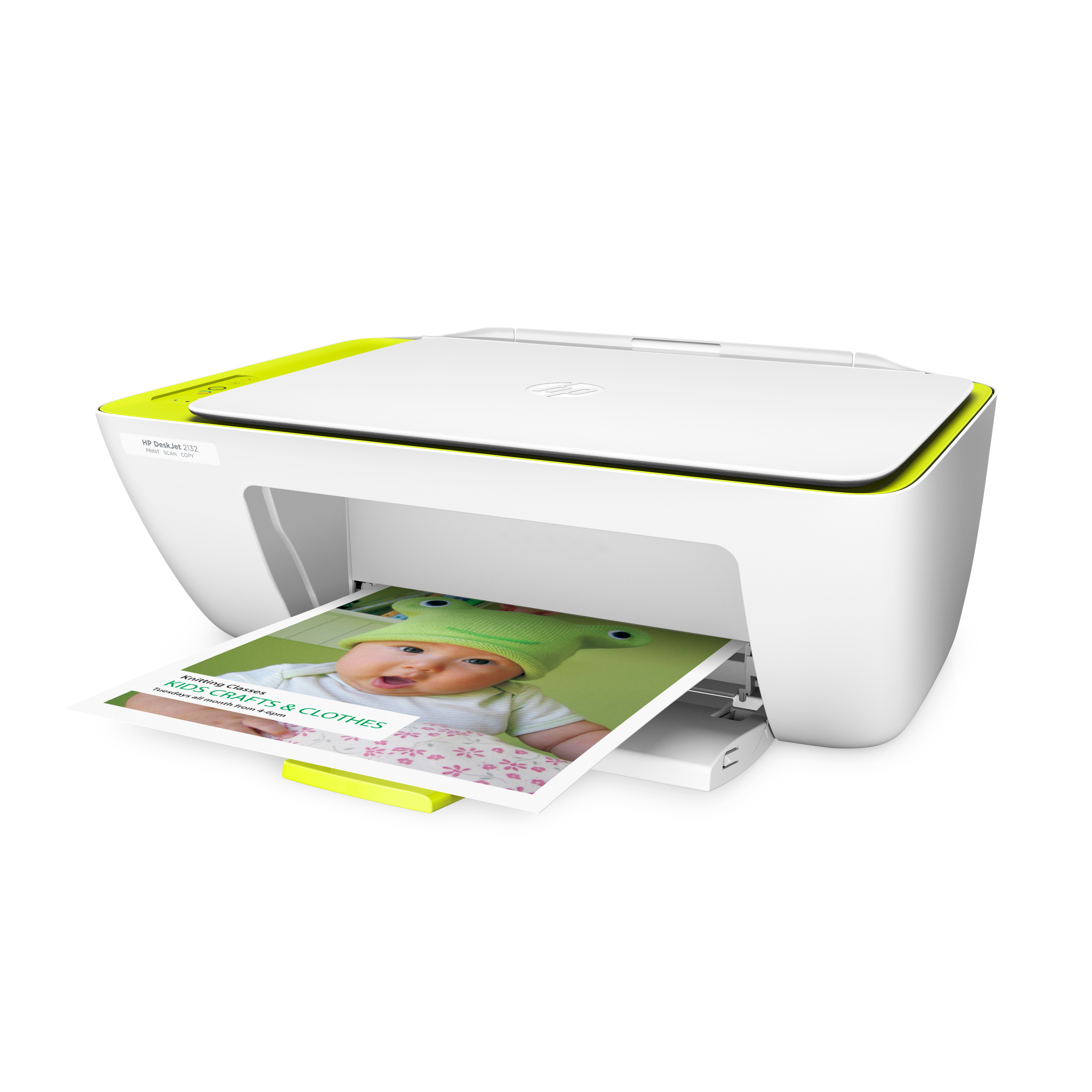 Impresora multifunción - HP DeskJet 2132, All-in-one (impresión, copia, escaner), USB