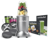 NUTRIBULLET Standmixer 11 tlg Set 600W Hellgrau