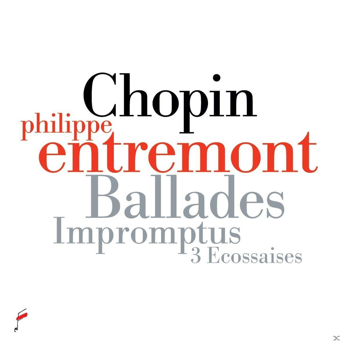Philippe Entremont - Ballades, Impromptus & 3 Ecossaises  - (CD)