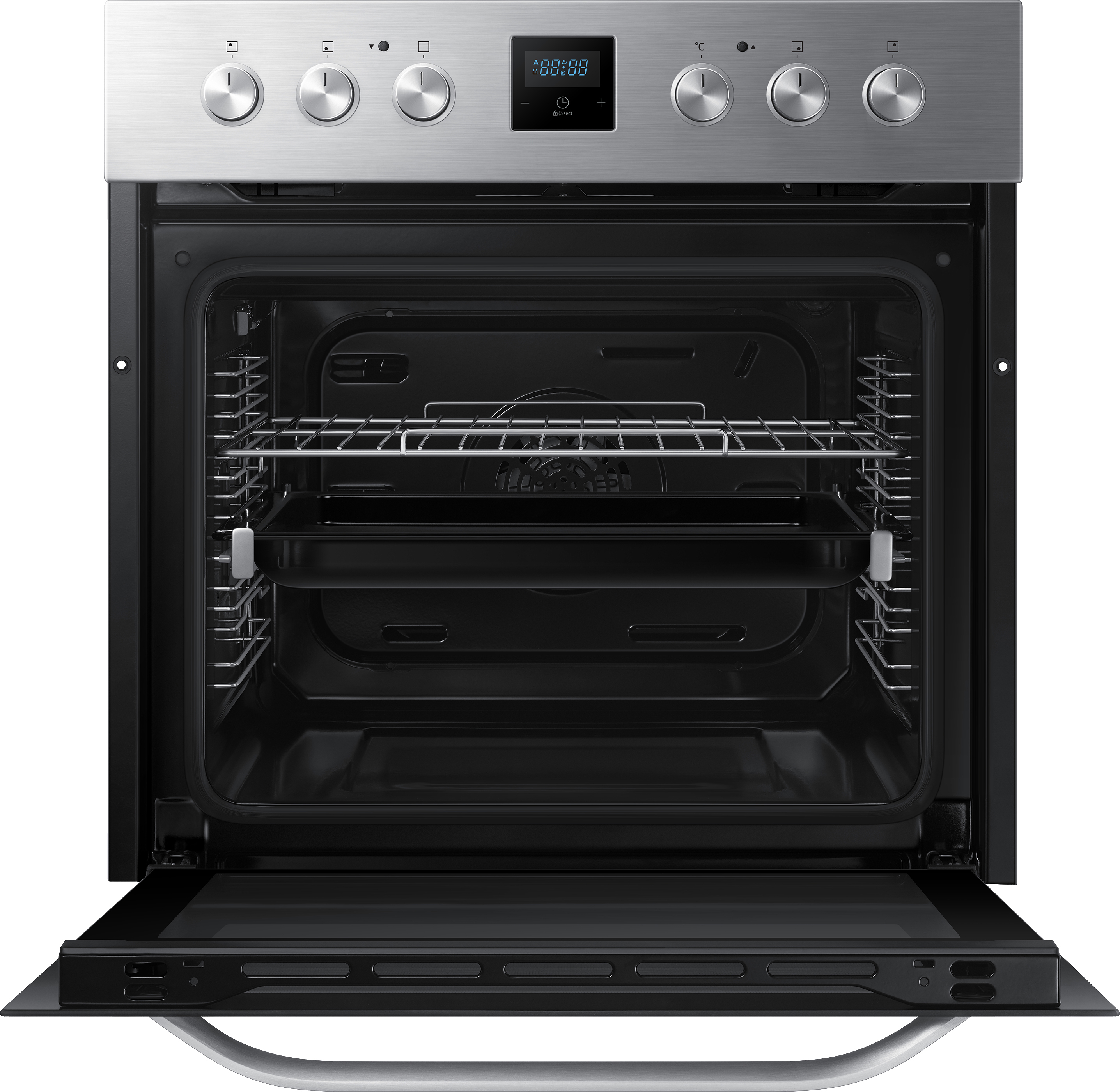 SAMSUNG NB69R2301RS/EG , Backofen (Einbaugerät, 69 l, 595 mm breit)