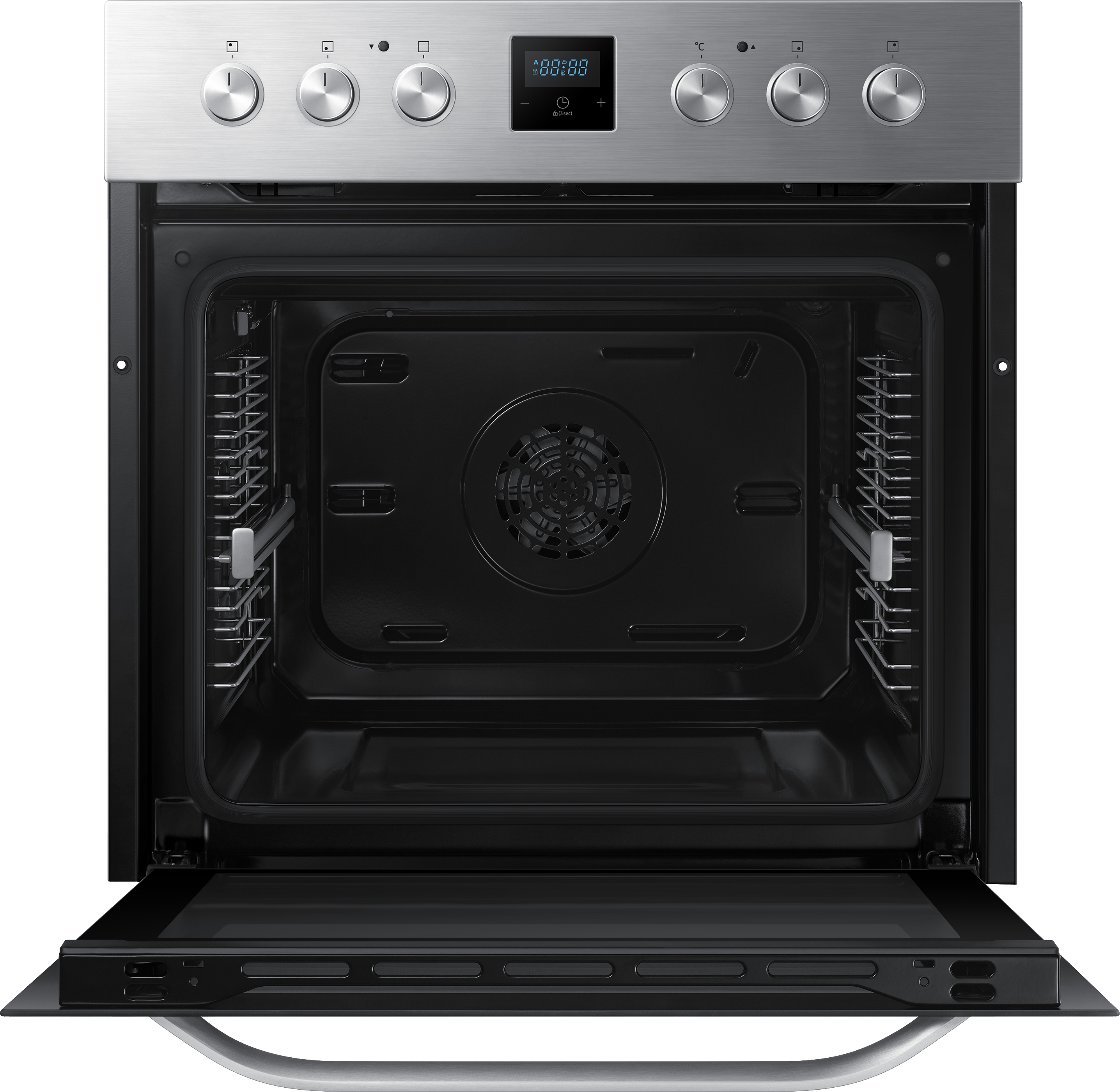 SAMSUNG NB69R2301RS/EG , Backofen (Einbaugerät, 69 l, 595 mm breit)
