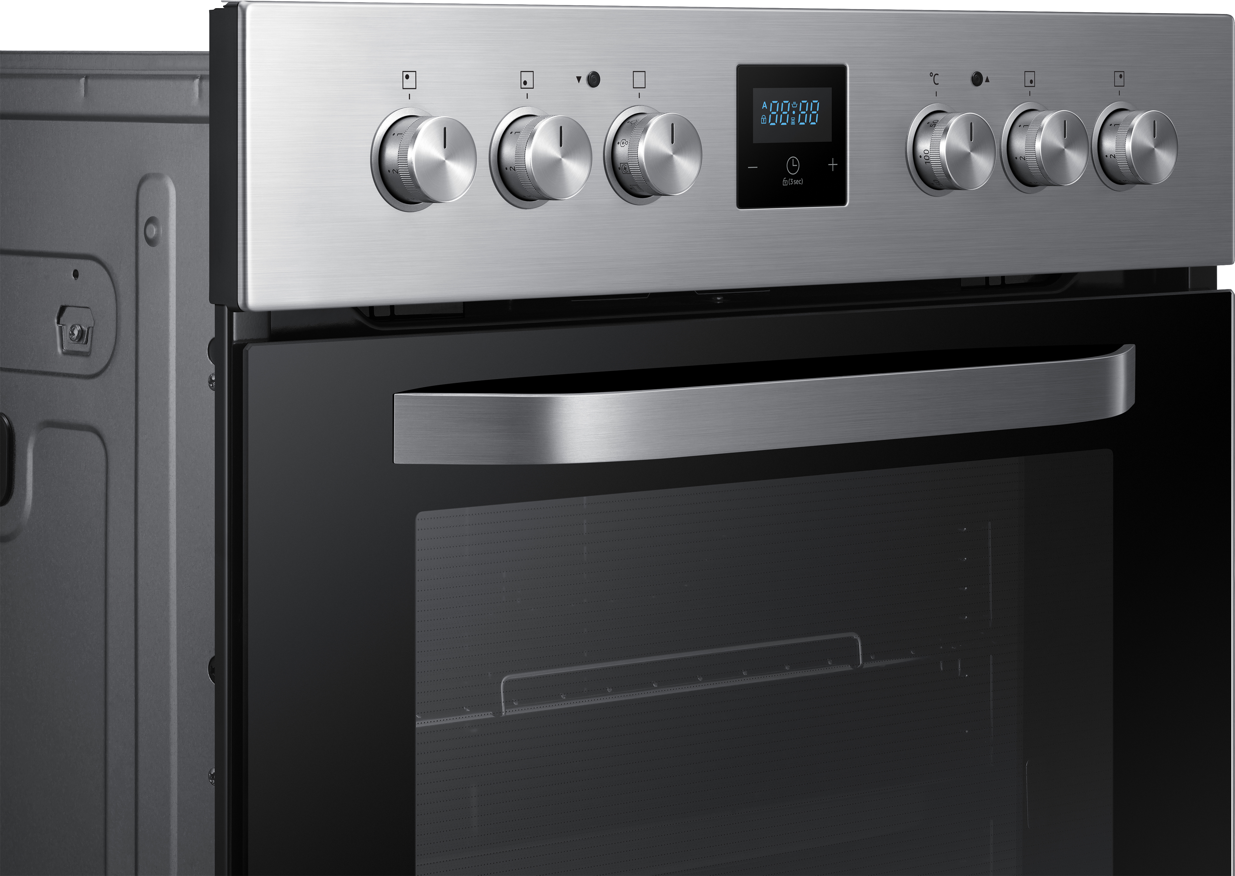 SAMSUNG NB69R2301RS/EG , Backofen (Einbaugerät, 69 l, 595 mm breit)