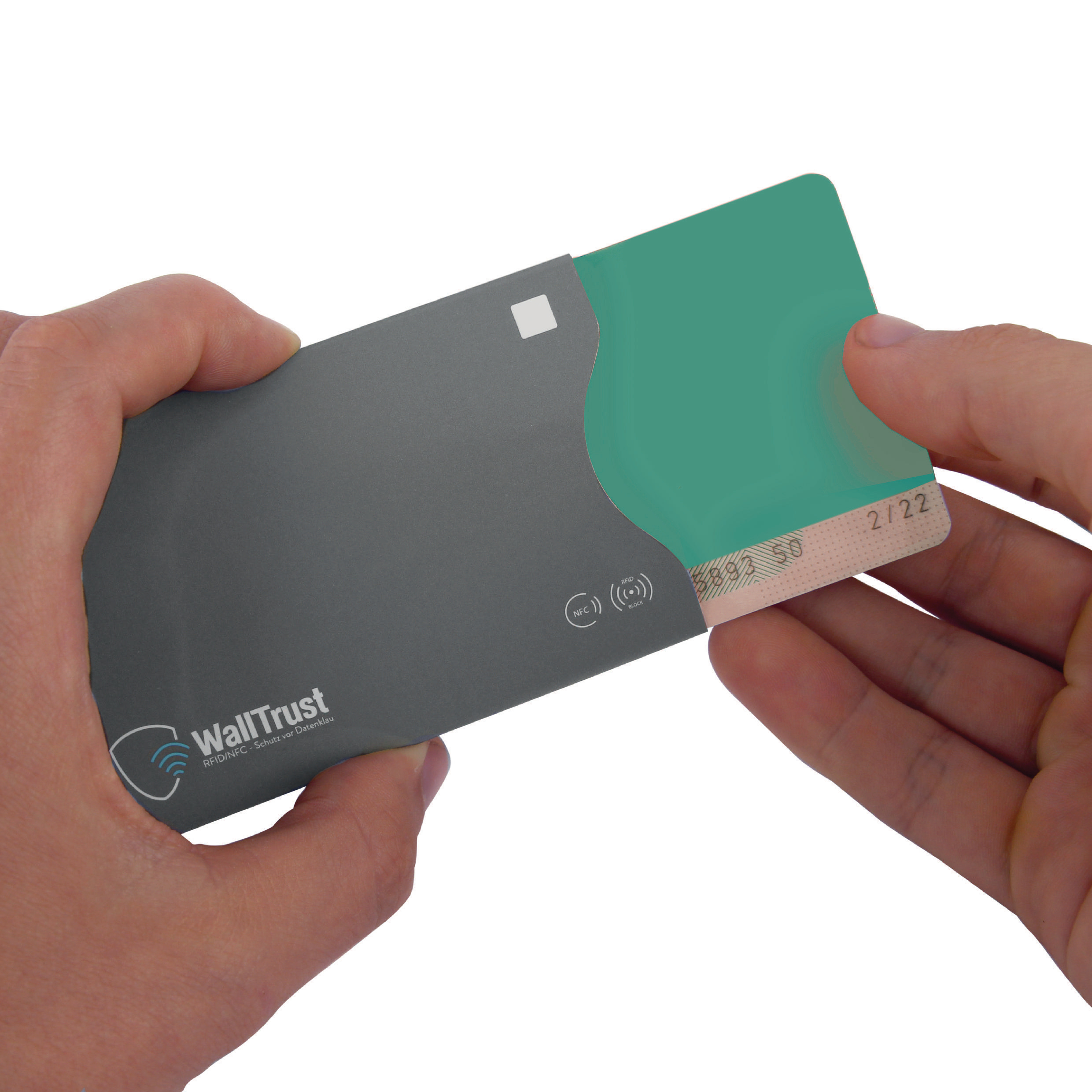 WALLTRUST 10er Set RFID und NFC Schutzhülle