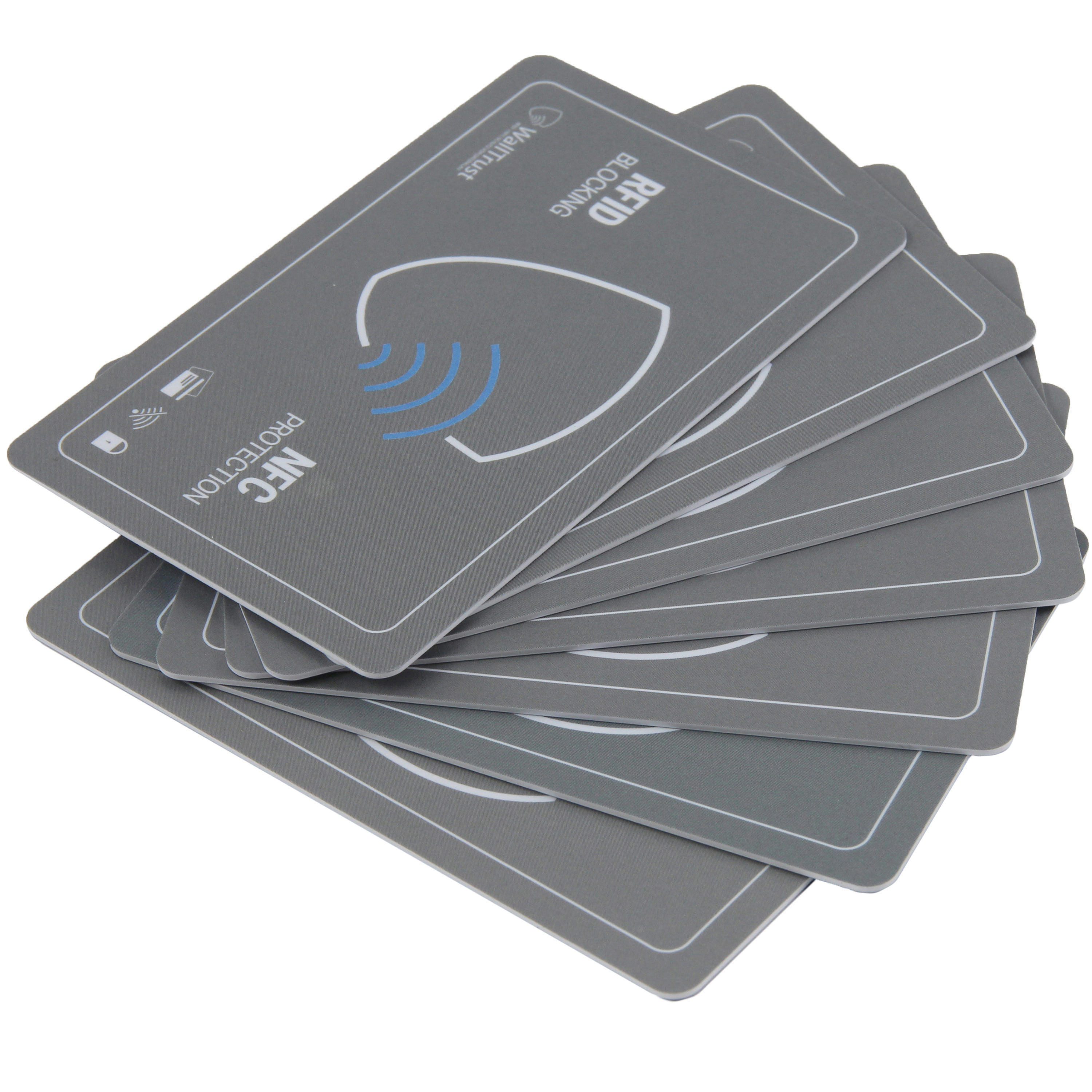 WALLTRUST 2er Set RFID und NFC Blockings Cards