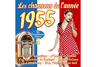 VARIOUS - LES CHANSONS DE L'ANNEE 1955 - DIE FRANZ.HITS 1955  - (CD)