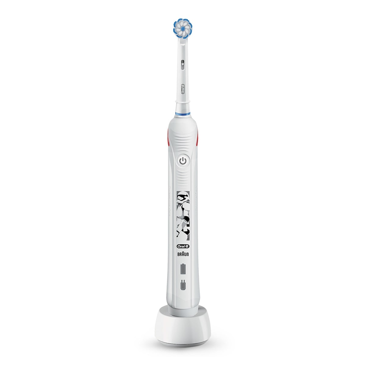 ORAL-B Elektrische Zahnbürste Junior Star Wars Kinderzahnbürste Weiß