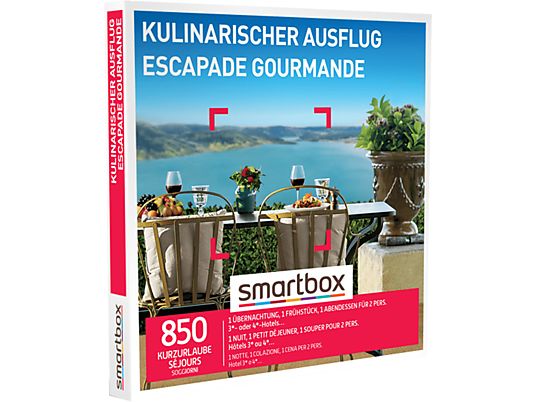 SMARTBOX Escapade gourmande - Coffret cadeau