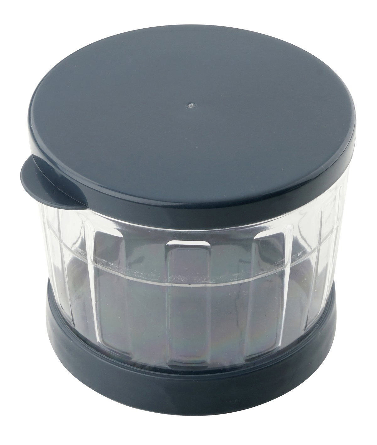 FACKELMANN 27903 easyprepare Zwiebelhacker Weiß/Blau-Grau