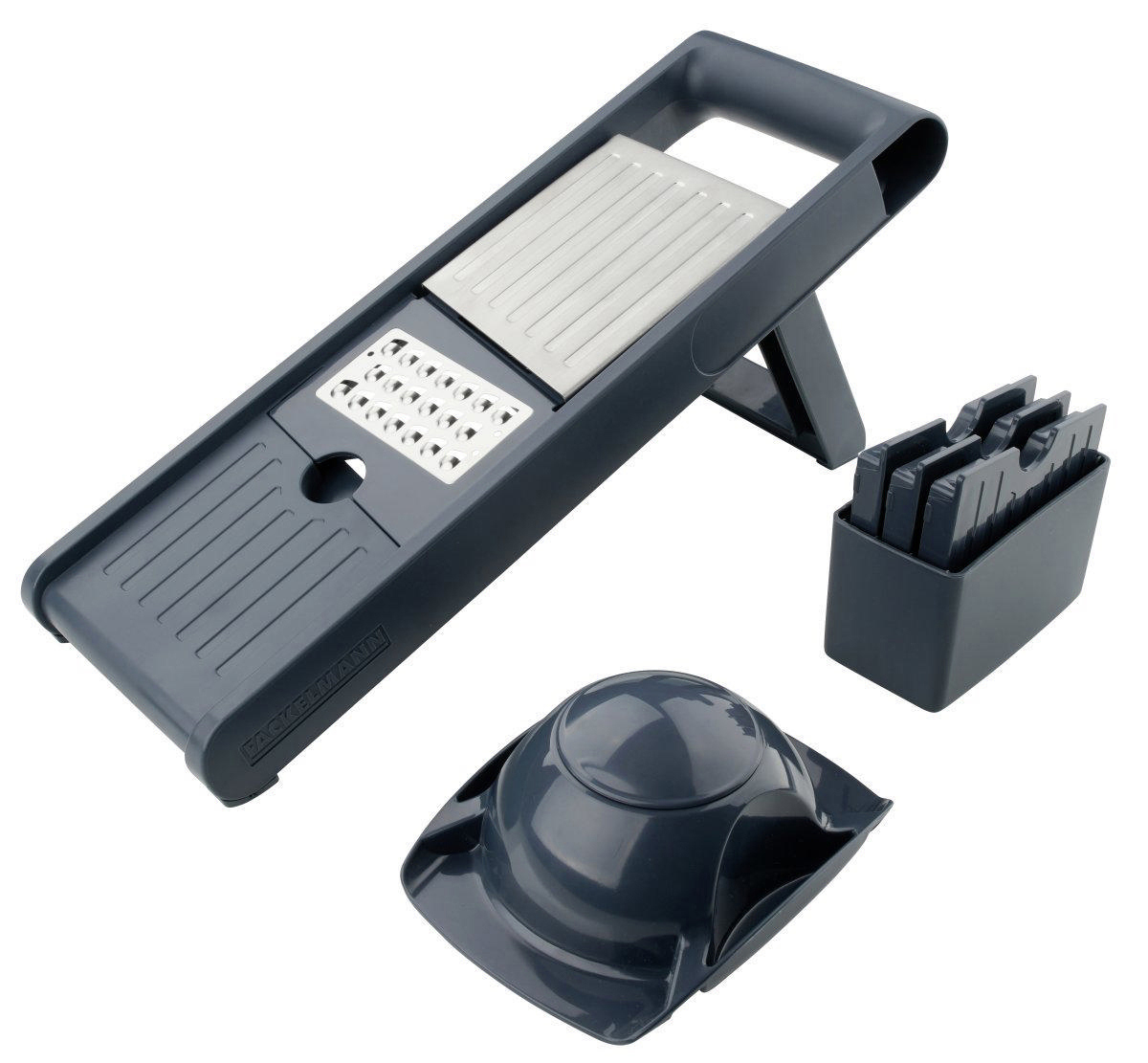 FACKELMANN 27905 easyprepare Gemüsehobel Blau/Grau