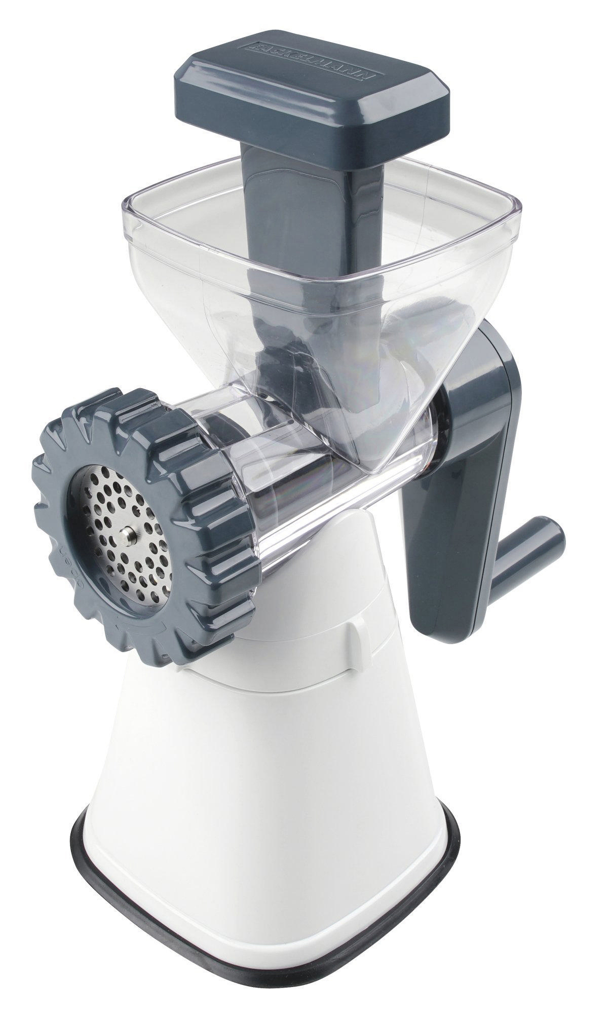 FACKELMANN 27913 easyprepare Fleischwolf Weiß/Blau-Grau