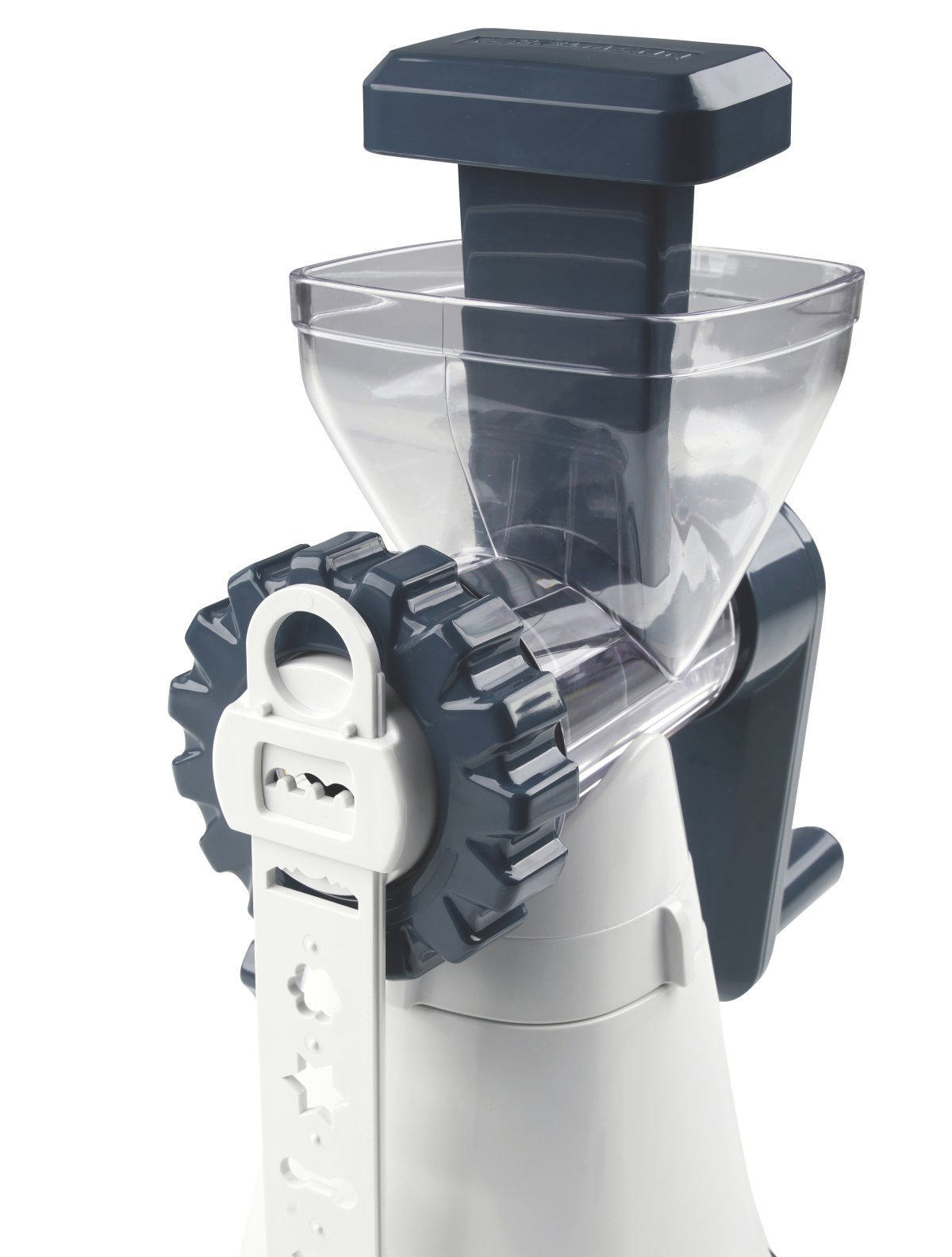 FACKELMANN 27913 easyprepare Fleischwolf Weiß/Blau-Grau