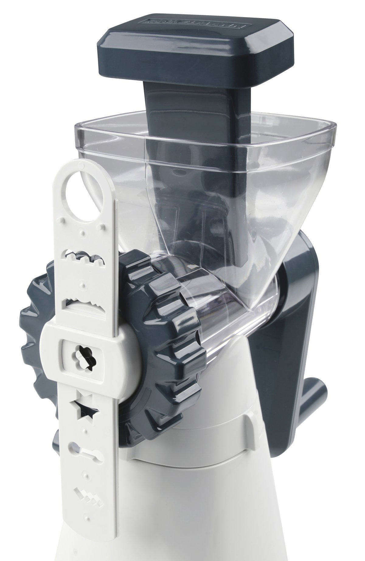 FACKELMANN 27913 easyprepare Fleischwolf Weiß/Blau-Grau