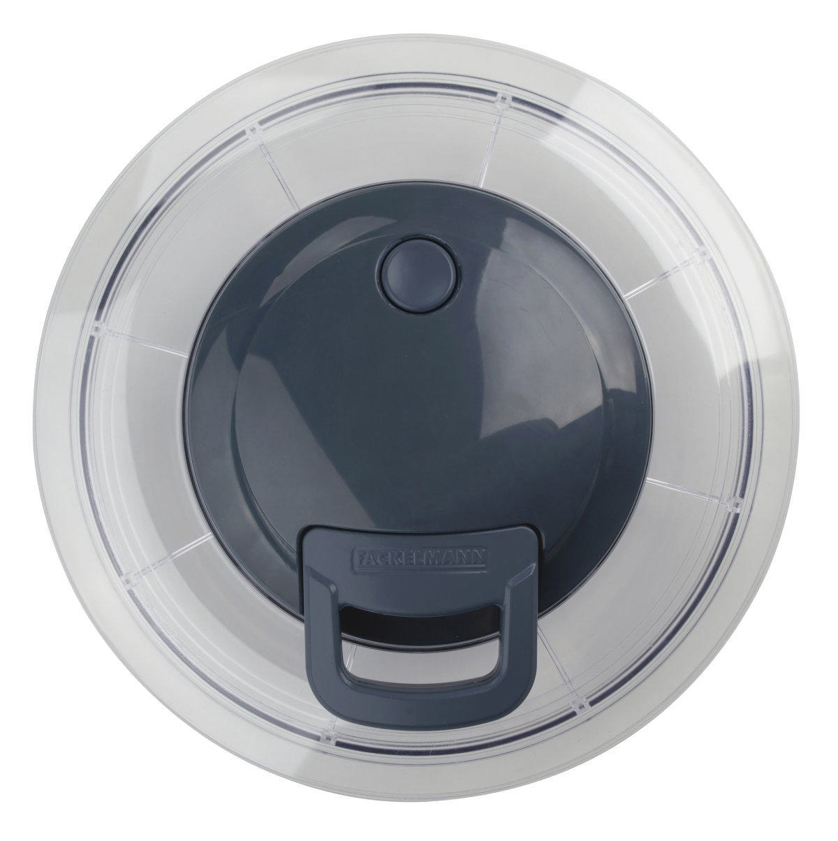 FACKELMANN 27923 easyprepare Salatschleuder Blau/Grau