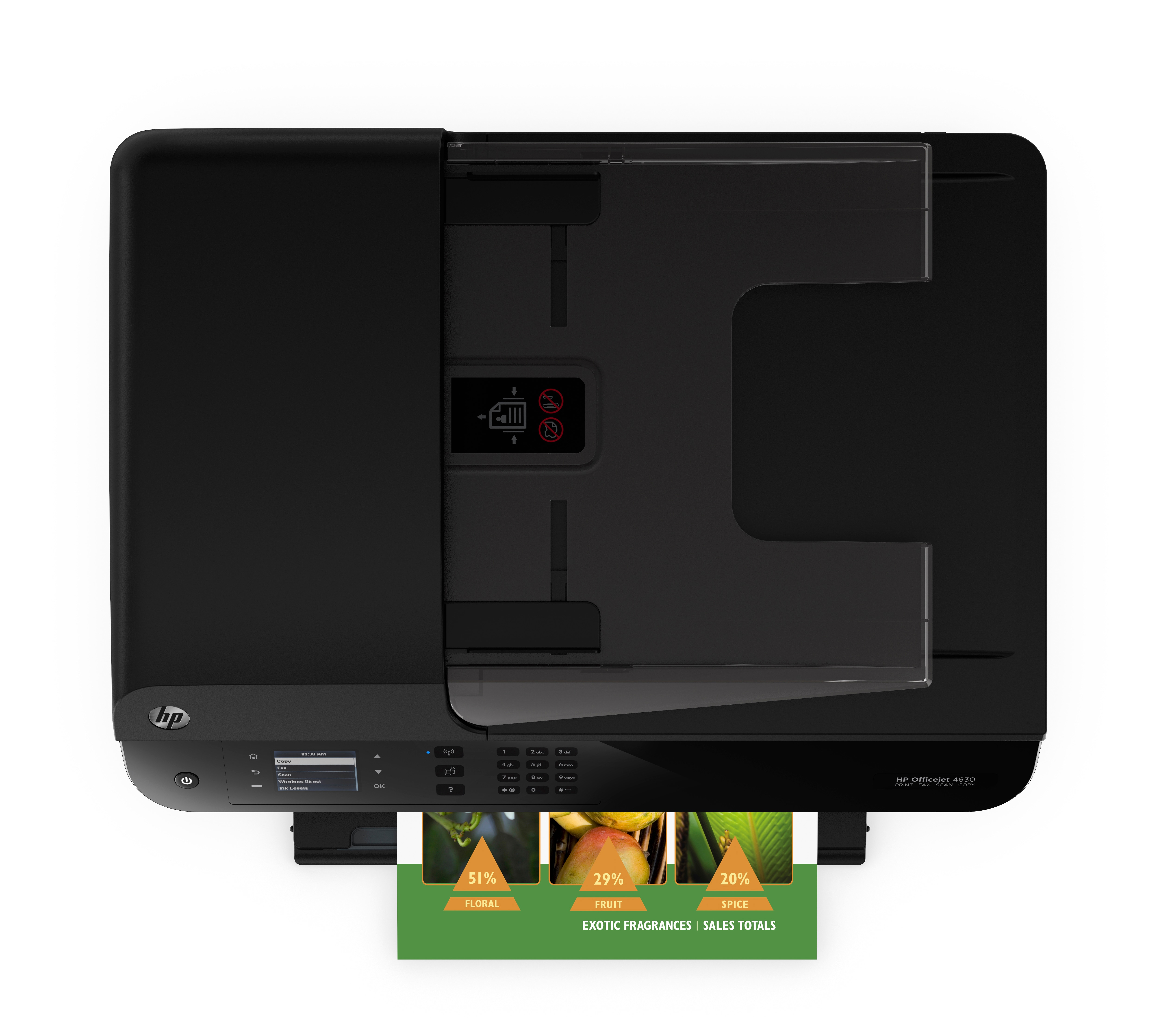Impresora Multifunción- HP Officejet 4630 WiFi, USB e impresión móvil