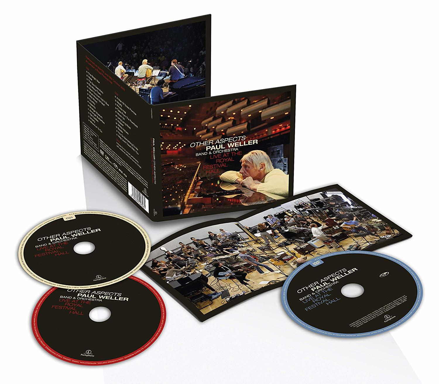 CD-Set mit mehreren Discs und Albumcover, in einer Box-Set.