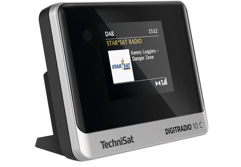 TECHNISAT DIGITRADIO 10 C Radioadapter, | Radioadapter Schwarz/Silber SATURN Schwarz/Silber Bluetooth, kaufen DAB+, FM, in