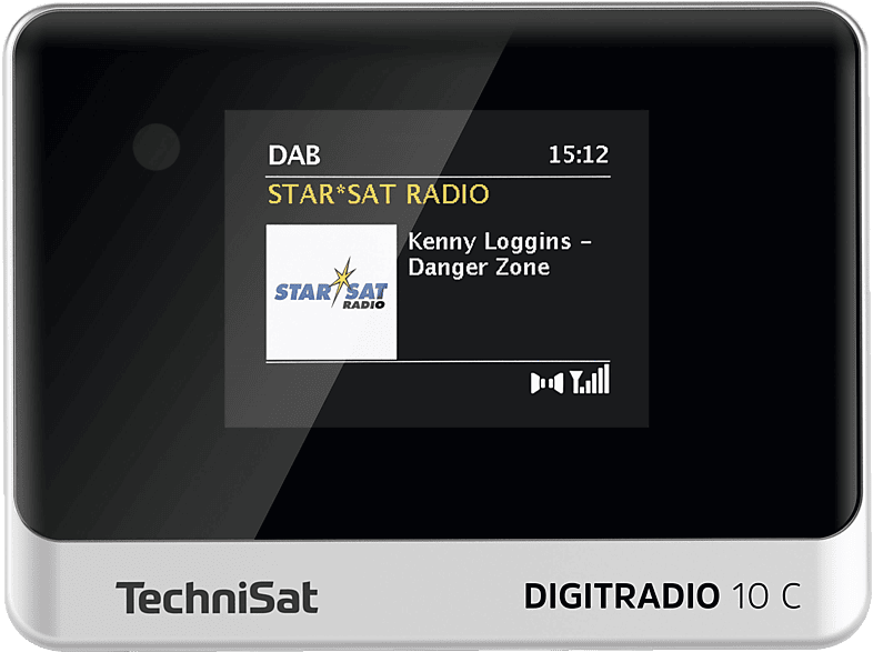 TECHNISAT DIGITRADIO 10 C Radioadapter, Schwarz/Silber SATURN in FM, Schwarz/Silber DAB+, Bluetooth, Radioadapter | kaufen