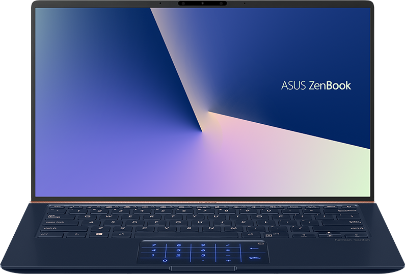 ASUS Notebook ZenBook 14 UX433FLC-A5406T
, i7-10510U, 8GB RAM, 512GB SSD, Royal Blue (90NB0MP5-M10010) Notebook, 14 Zoll, Full-HD, Intel® Core™ i7-10510U Prozessor
(8MB Cache, bis zu 4.90 GHz), 8 GB, 512 GB SSD