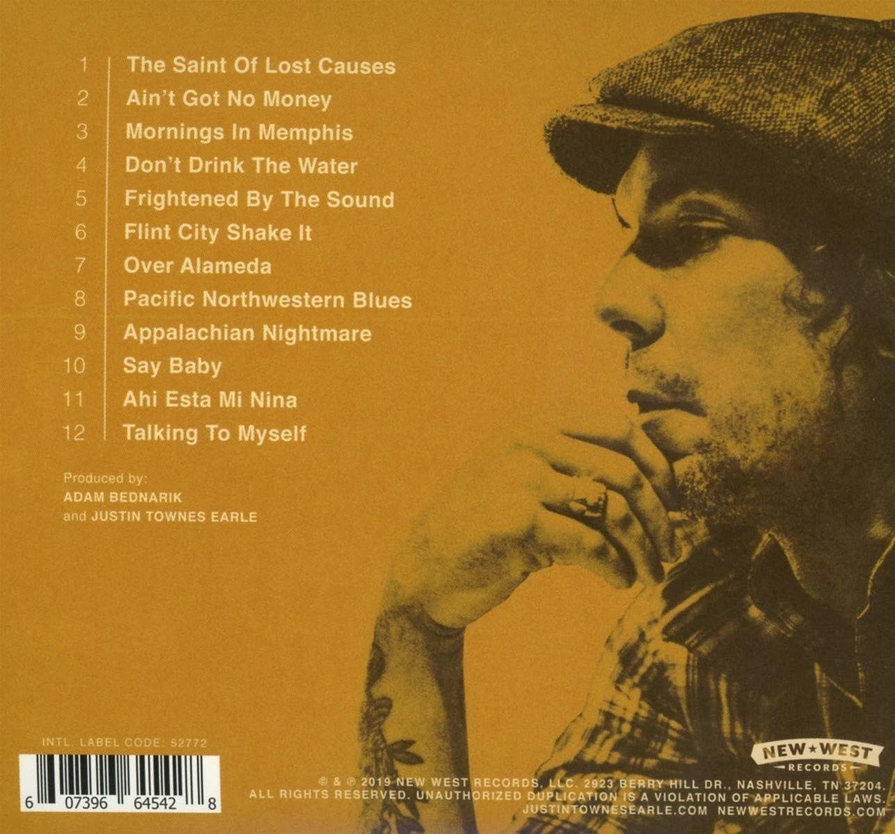 Justin - Earle - Lost (CD) The Causes Of Saint Townes