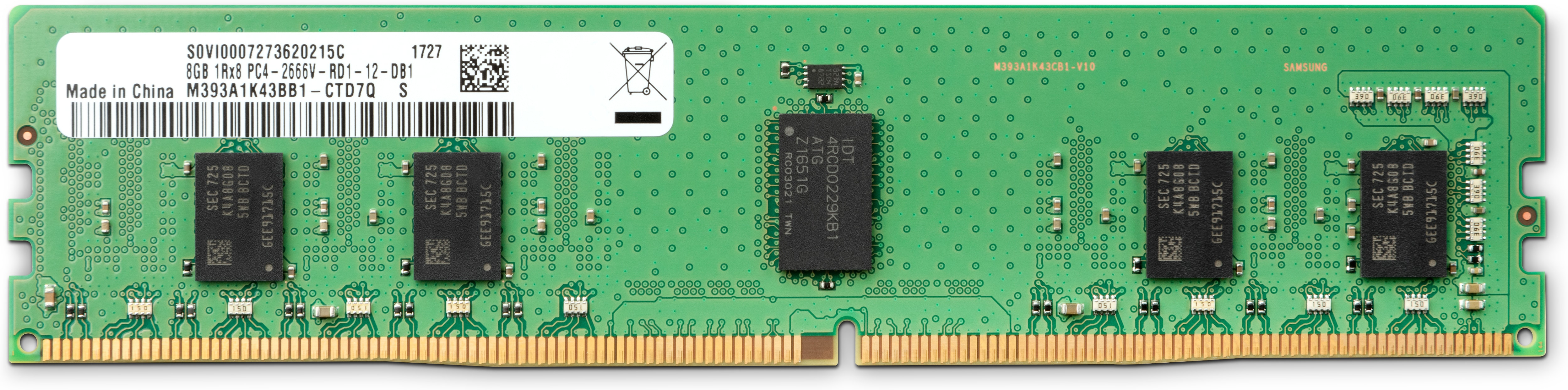 HP 8 GB 2666 MHz DDR4 Bellek