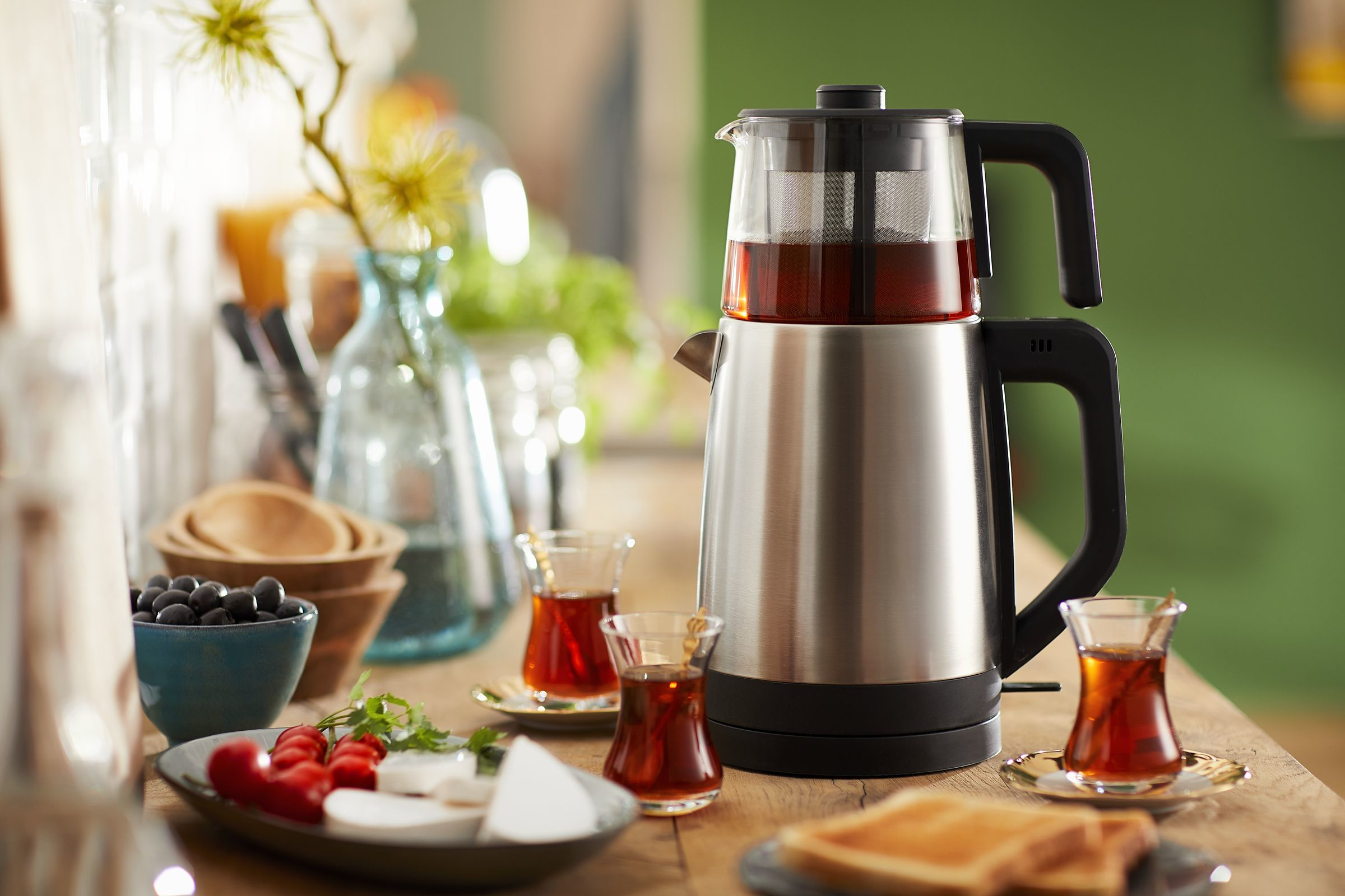 PHILIPS HD7303 Çay Makinesi Çelik