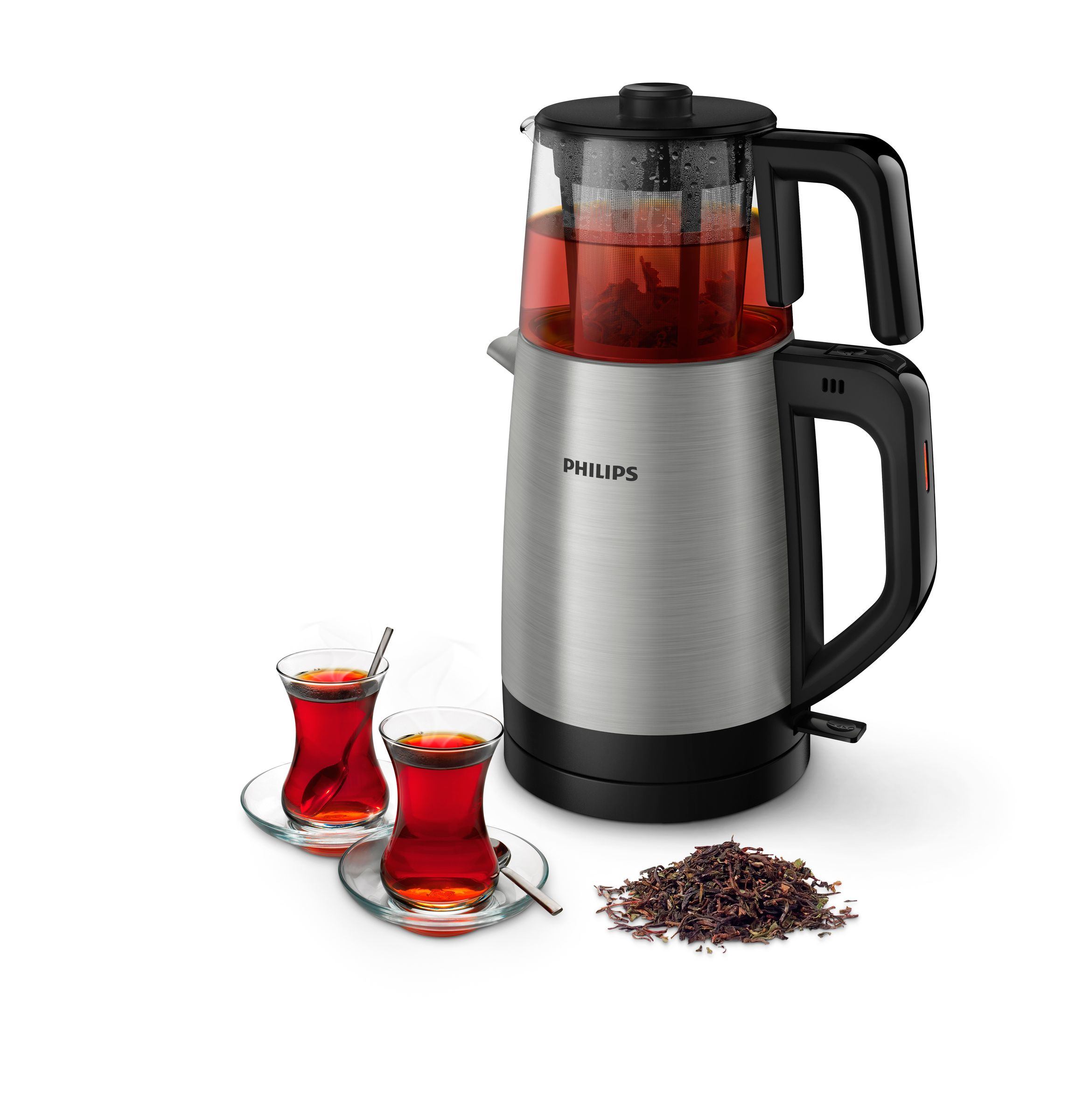 PHILIPS HD7303 Çay Makinesi Çelik