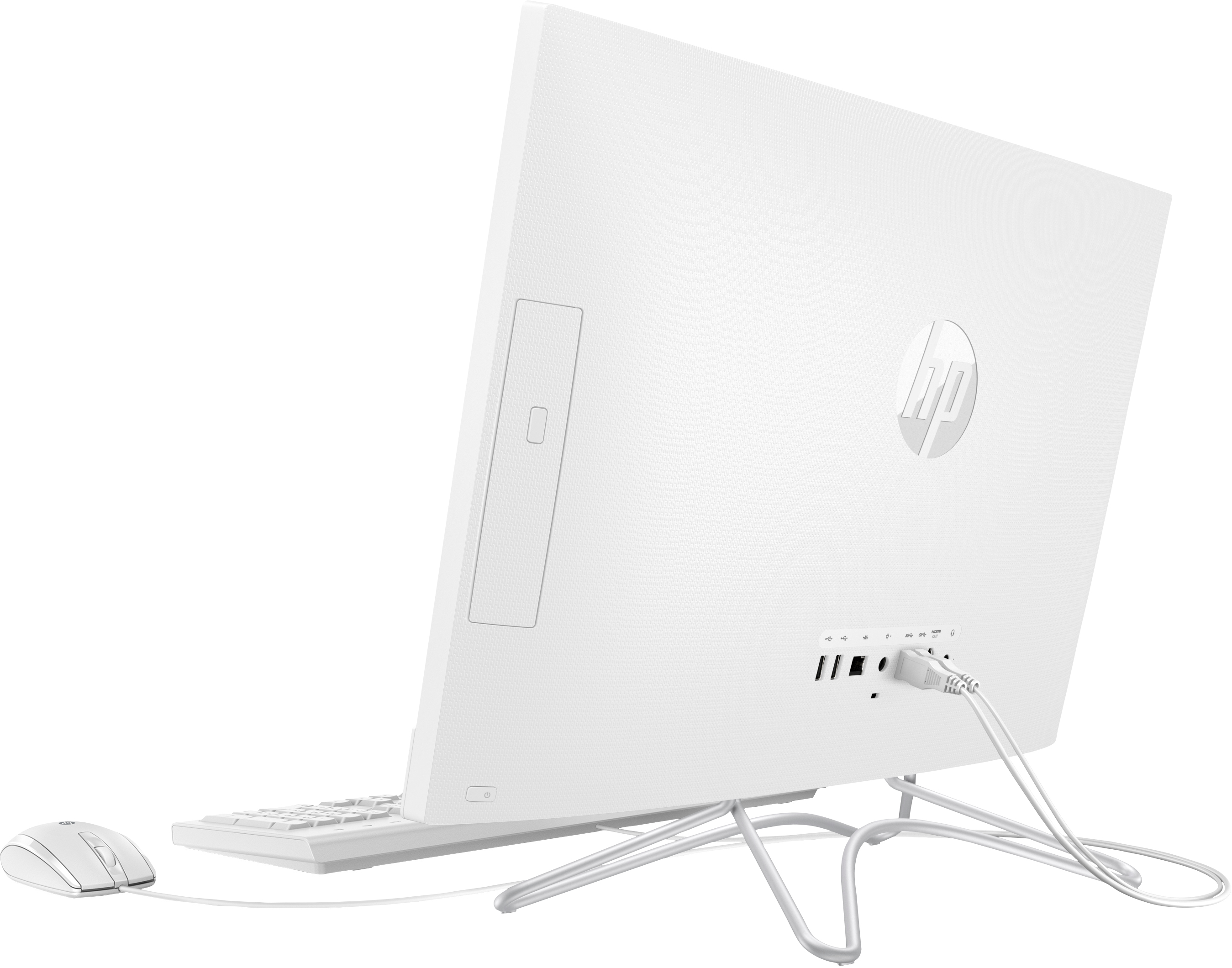HP 8UH11EA 24-f0057nt Intel Core i5-9400T All in One PC Beyaz