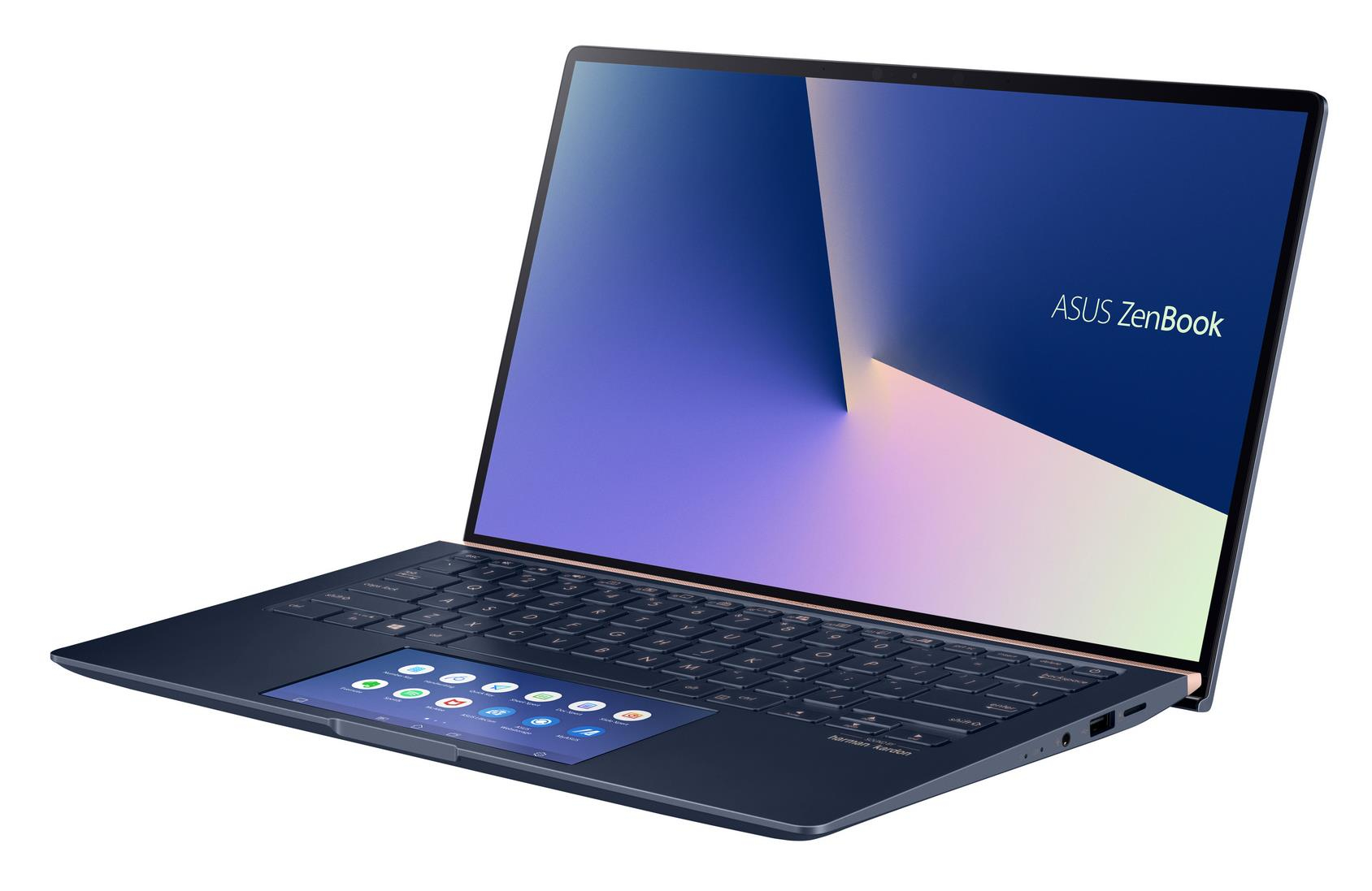 ASUS UX434FLC-A6227T/i7-10510U 16GB/ 512GB/ MX250 2GB/ FHD/ 14"/ Win10 Laptop Mavi