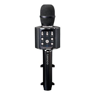 LENCO BMC-090 - Bluetooth Karaoke-Mikrofon (Schwarz)