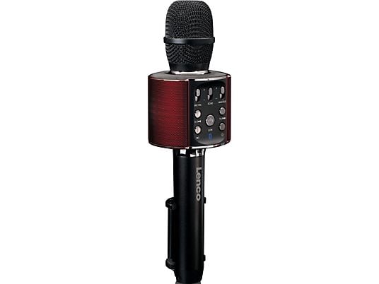 LENCO BMC-090 - Microphone karaoké Bluetooth (Noir)