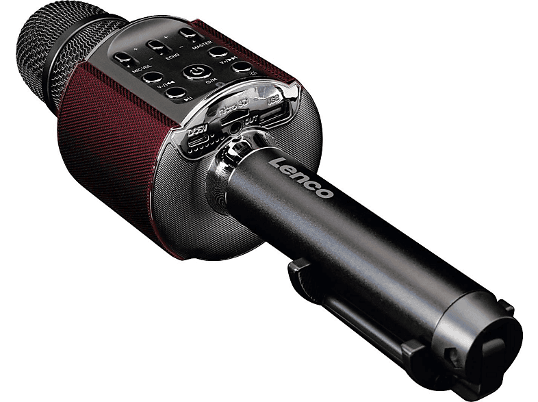 Lenco BMC-090BK Karaoke Mikrofon mit Bluetooth; Bluetooth Karaoke-Mikrofon — Foto 3 von 5
