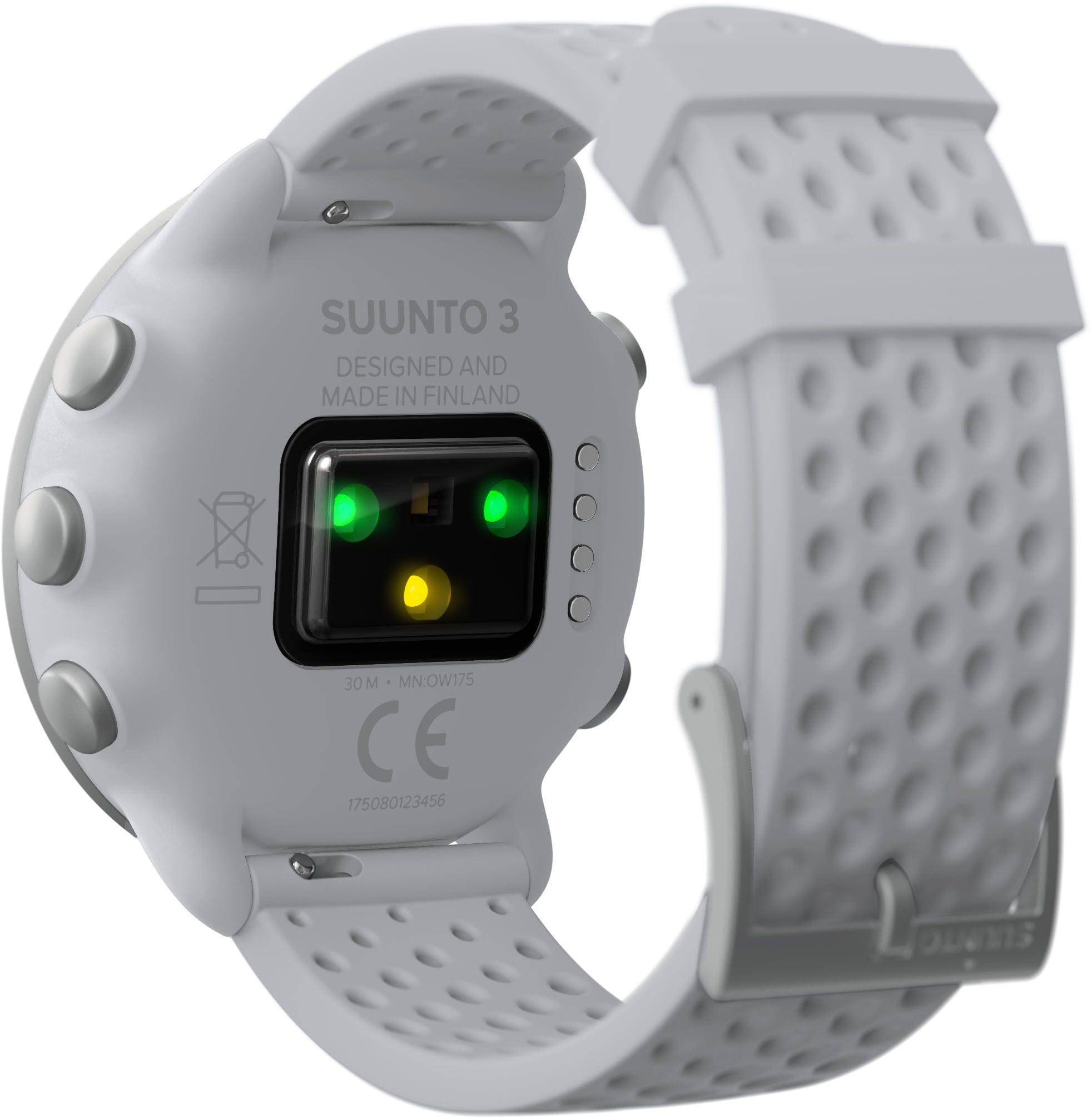 SUUNTO 3 Smartwatch ABS Silikon, 120-210, Pebble White