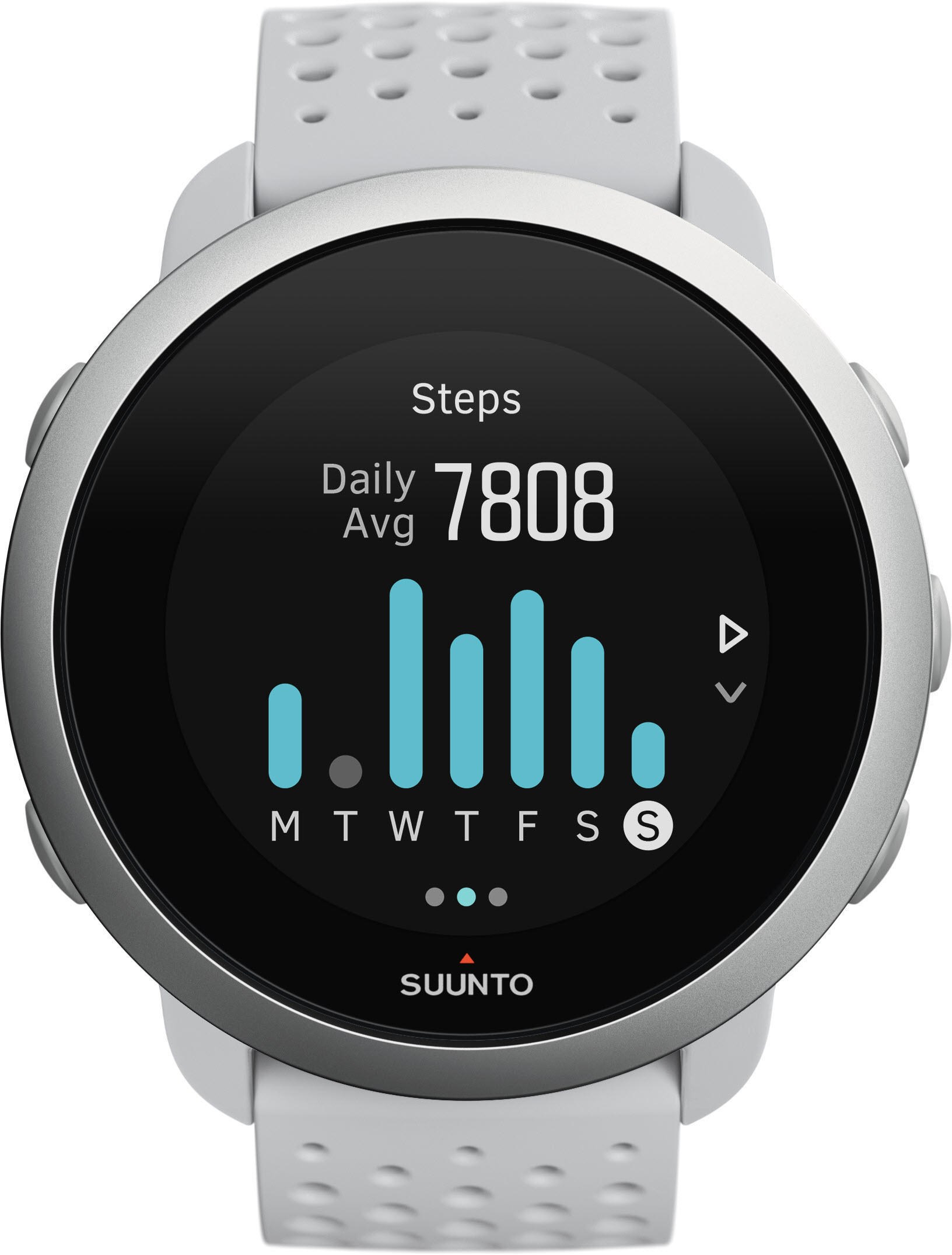 SUUNTO 3 Smartwatch ABS Silikon, 120-210, Pebble White