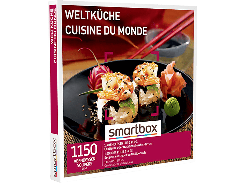 SMARTBOX Weltküche / cuisine du monde - Geschenkbox