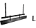 VOGELS Support pour barre de son (SOUND 3550)