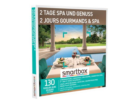 SMARTBOX 2 giorni gourmet & spa - Cofanetto regalo