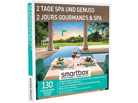 SMARTBOX 2 jours gourmands & spa - Coffret cadeau