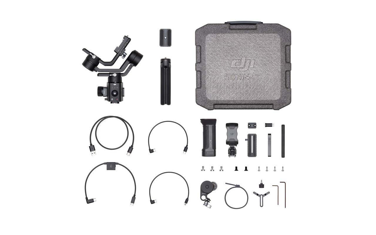 DJI RONIN-SC PRO COMBO Gimbal, Schwarz, Höhe offen bis -