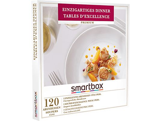 SMARTBOX Tables d'excellence - Coffret cadeau