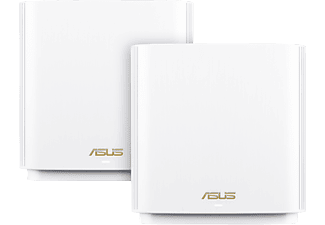 ASUS ZenWiFi AX (XT8) (2er-Pack) - WLAN Mesh System (Weiss)