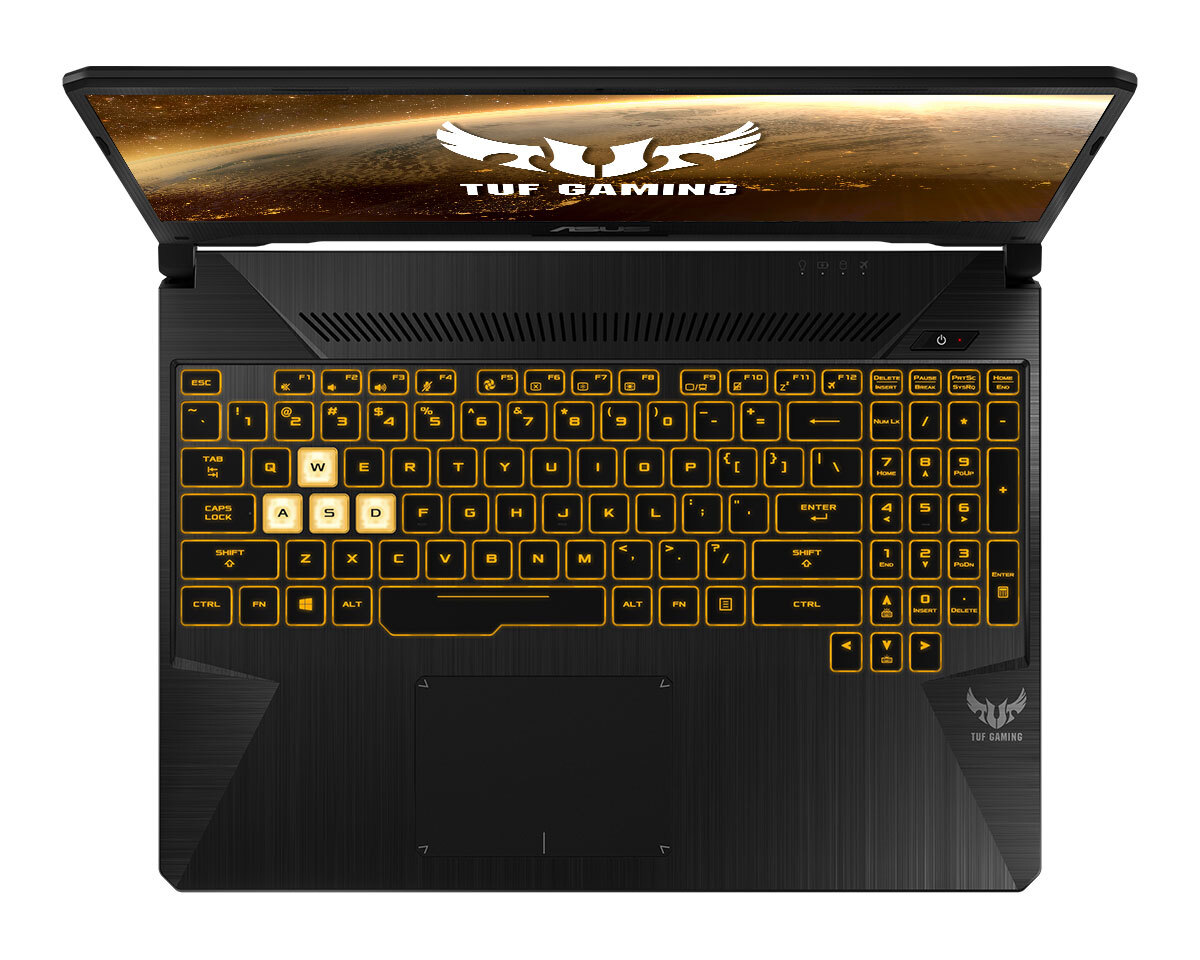 Portátil gaming - ASUS TUF FX505DT-BQ051, 15.6" FHD, AMD® Ryzen™ 5 3550H, 8GB, 512GB SSD, GTX1650, FreeDOS