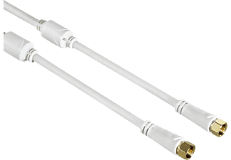HAMA Câble d'antenne coaxiale 1.5 m (123272)