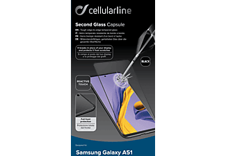 CELLULARLINE Second Glass Capsule - Schutzglass (Passend für Modell: Samsung Galaxy A51)