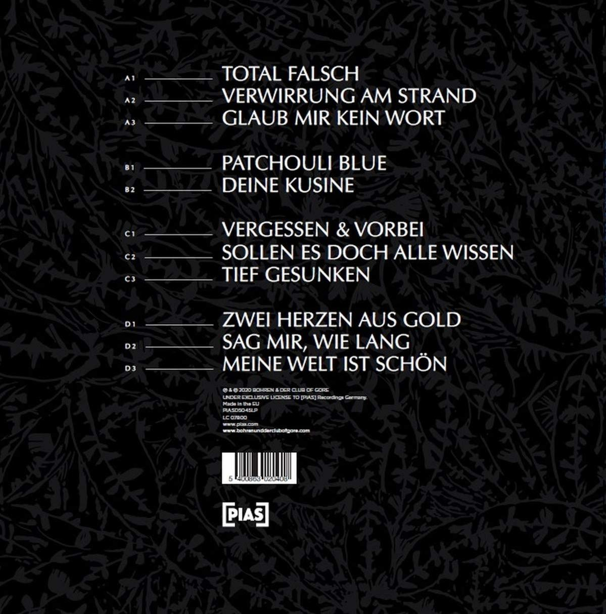 Bohren Und Der Club Of Gore - Patchouli Blue CD