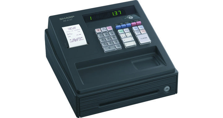 SHARP XE-A 137 X Registrierkasse