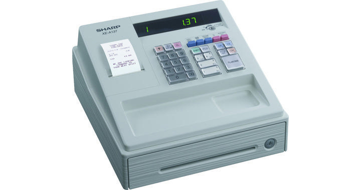 SHARP XE-A 137 X Registrierkasse