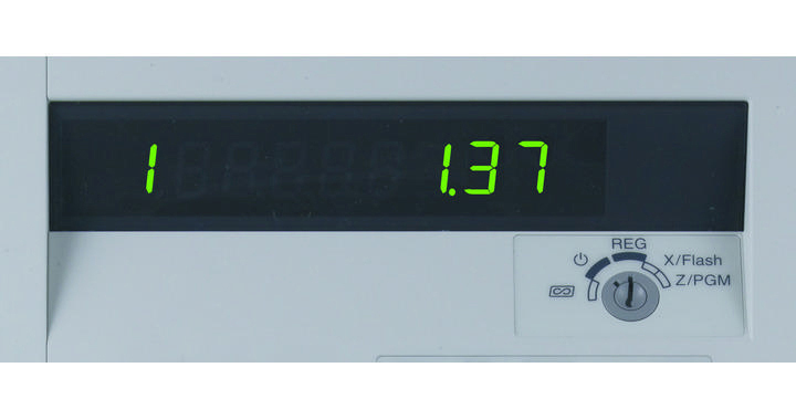 SHARP XE-A 137 X Registrierkasse