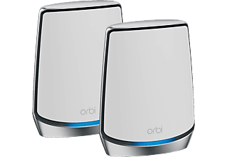 NETGEAR ORBI RBK852-100EUS AX6000 - WLAN Mesh System (Weiss/Grau)