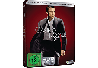James Bond 007 - Casino Royale Limitiertes 4K Steelbook  4K Ultra HD Blu-ray + Blu-ray
