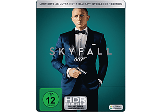 James Bond 007 - Skyfall Limitiertes 4K Steelbook  4K Ultra HD Blu-ray + Blu-ray